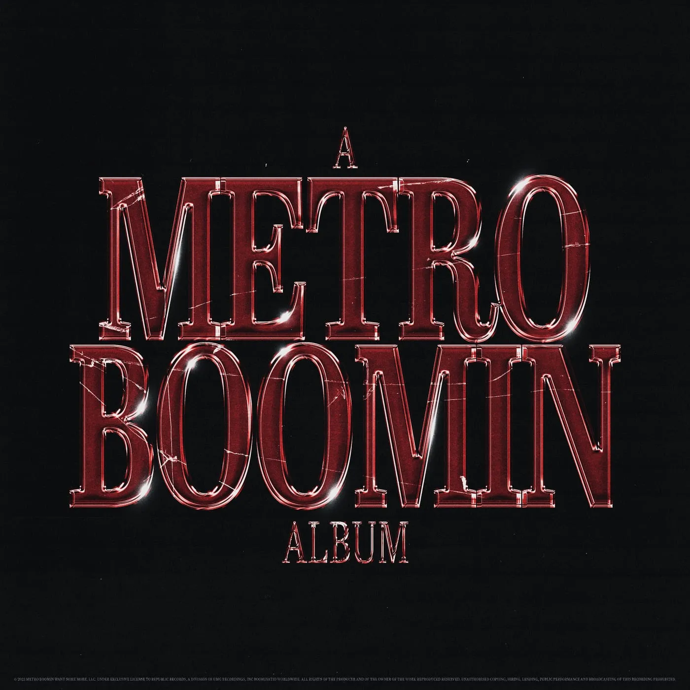 Metro Boomin album cover artwork by kalenacovers